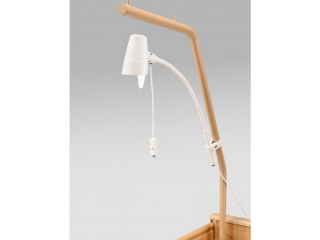 Lampa na čtení s klipsnou na hrazdu