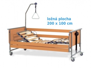 Elektrické polohovací lůžko Bock 3fx rozšířené + antidekubitní matrace Pasiv